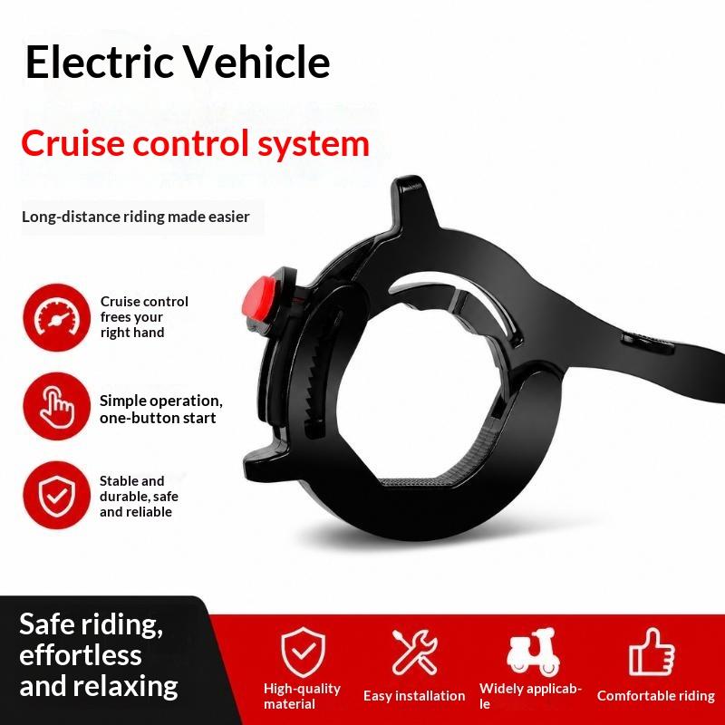 Motorcycle Cruise Throttle Assist Lock Universal Fit for Motorbike Ebike Scooter Reduces Fatigue On Long Rides