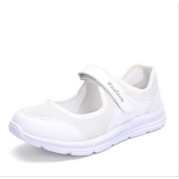 Women s Shoes Mom s Shoes Old Men s Breathable Soft Sole Flat Shoes Women s Single Shoes Walking Shoes Comfortable Shoes 42
