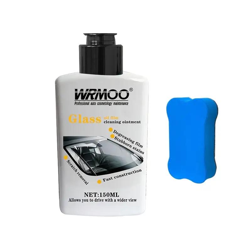 

Glass Oil Film Remover | Safe for Tinted & Coated Surfaces | Car Windshield/Motorcycle Helmet Cleaner with Protective Coating