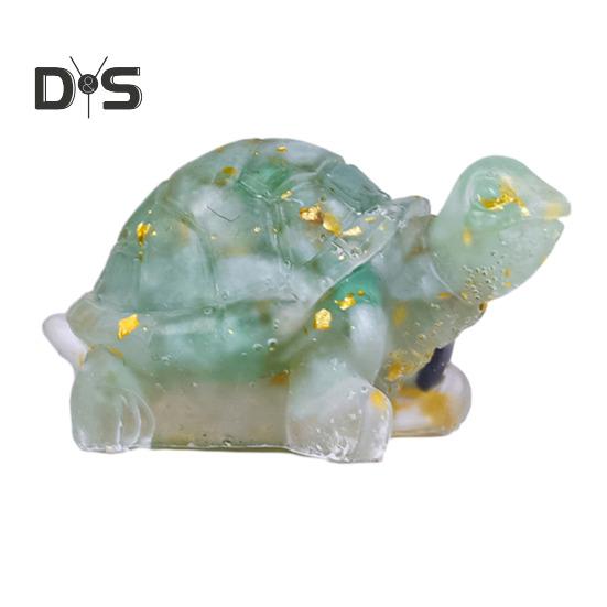 

Мини хрустальная статуэтка черепахи, рейки-каменная статуэтка черепахи, амулет, черепаха, фен-шуй, скульптура для домашнего офиса, украшения полки стола зелёный