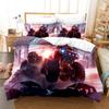 Monster Jam Bedding Set Single Twin Full Queen King Size Monster Jam F1 Bed Set Aldult Kid Bedroom Duvetcover Sets 3D Anime 022