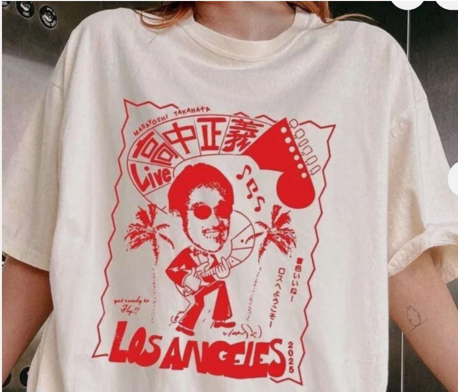 Masayoshi Takanaka Guitar Live Los Angeles 2025 TShirt Takanaka Unisex T-Shirt S