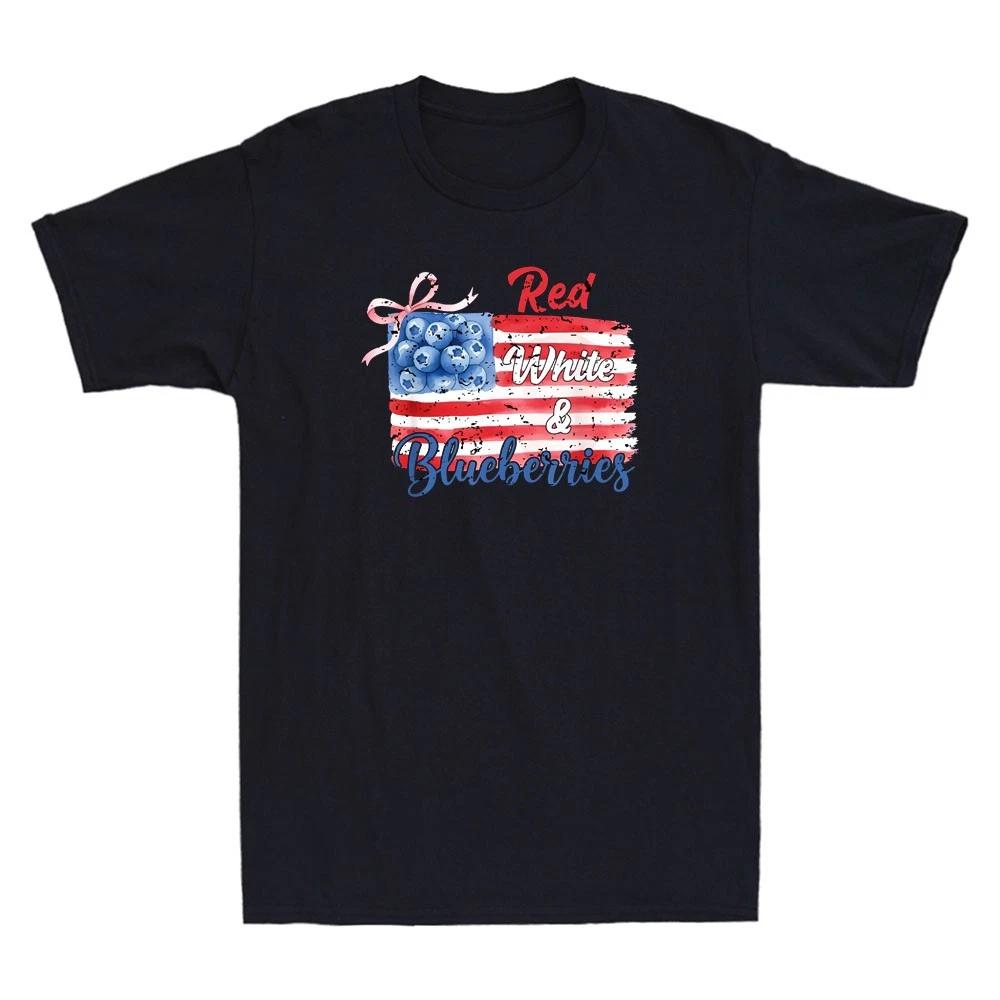 Red White and Blueberries Tee Coquette Flag Red White &Blueberries Men s T-Shirt XXL