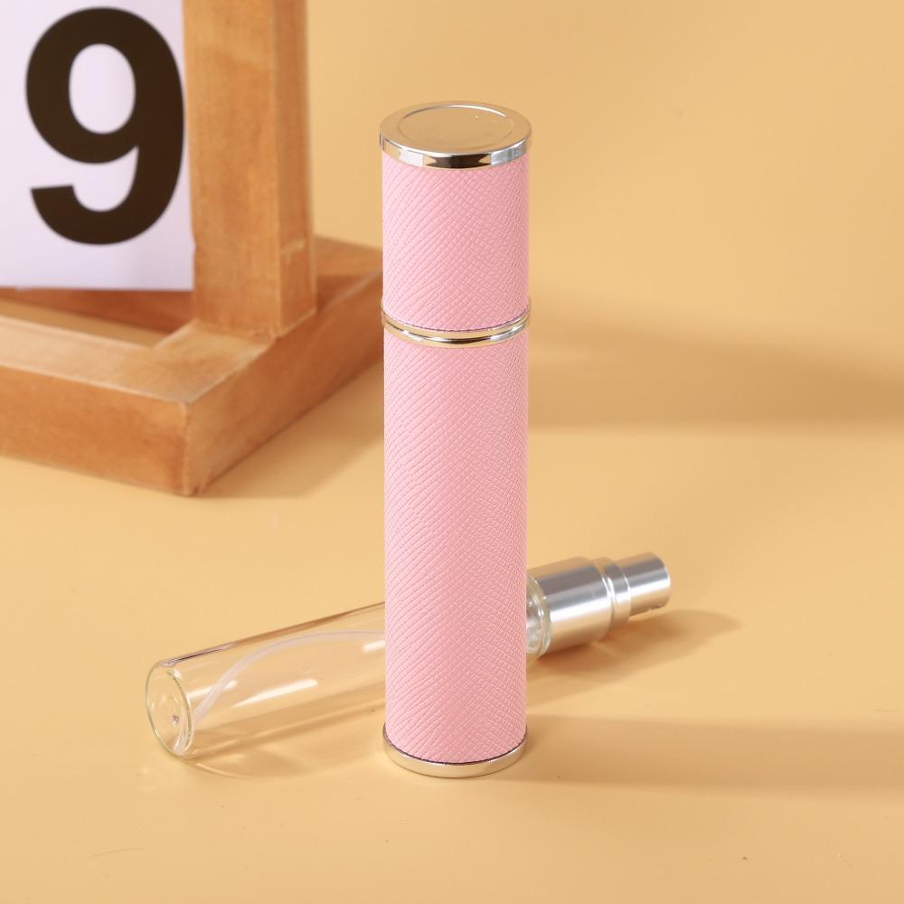 10ml Spray Rotating Bottle Refillable Empty Cosmetic Containers Portable Mini Perfume Bottle  Gift