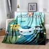 New ModelCute Octonauts Cartoon Children's Blanket Suitable for Family Bedrooms, Beds, Sofas, Travel, Offices, and Other Places