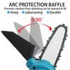 1500W 4 Inch Mini Electric Chain Saw Cordless Rechargeable Chainsaw Woodworking Garden Tool