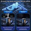 Smart Car Air Freshener 5 Adjustable Modes Electric Aroma Diffuser Auto Essential Oil Purifier Aromatherapy Mist Maker Lights