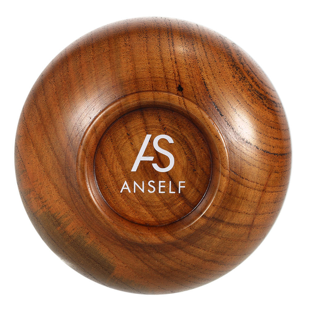 Anself High Quality Wooden Shaving Brush Bowl Shave Cream Soap Cup Male Face Cleaning Soap Mug