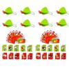 8pcs Tongue Shooting Game, Lizard Party Blower Masks With Blowing Tongue Game For Kids, Insect Cardboard Included