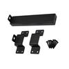 7.5 Inch Sliding Gate Latch Matte Finish Metal For Garden Fences Farm Sheds Barn Doors And Wooden Exterior Doors