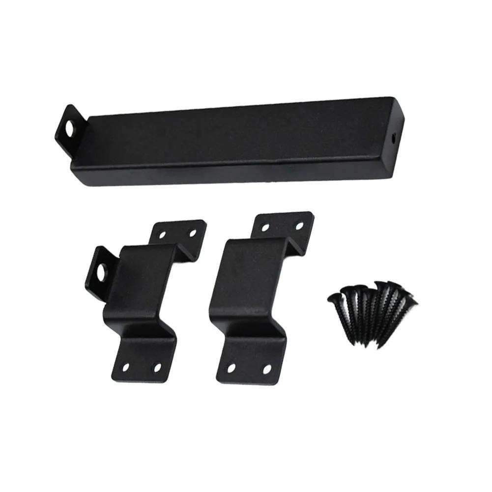 7.5 Inch Sliding Gate Latch Matte Finish Metal For Garden Fences Farm Sheds Barn Doors And Wooden Exterior Doors