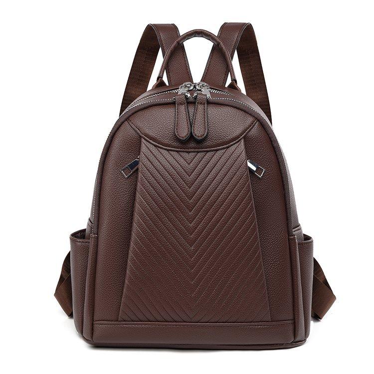 Backpack Women's Soft Leather Travel Backpack