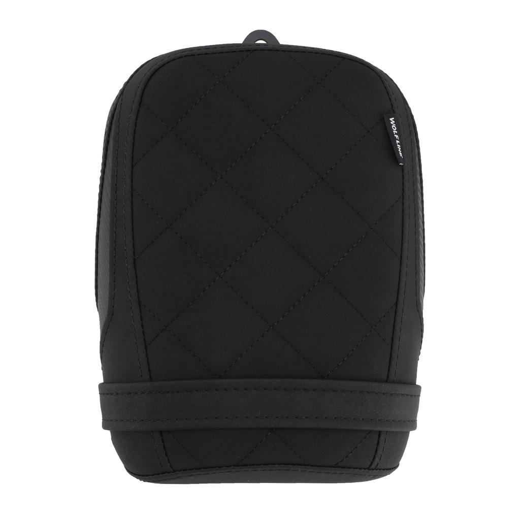 Rear Seat Passenger Cushion Flat Pu Fit Black For Kawasaki Eliminator 500 24-25