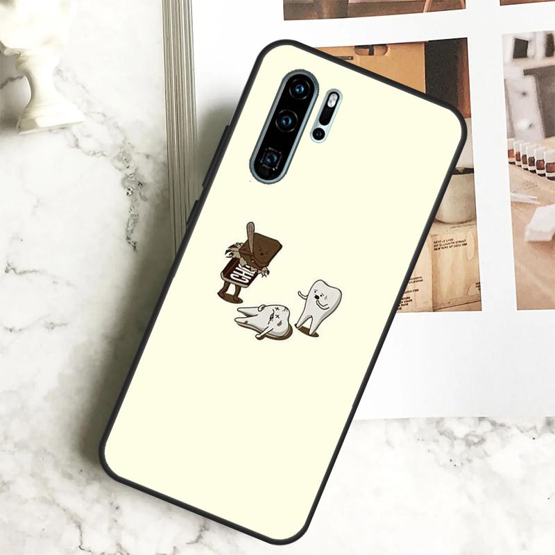 The Dentist Tooth For Huawei Nova Y70 Y72 Y73 Y60 Y90 Y61 Y91 7i 8i 11i 12i 12s 9 10 SE P20 P30 P40 Lite Case