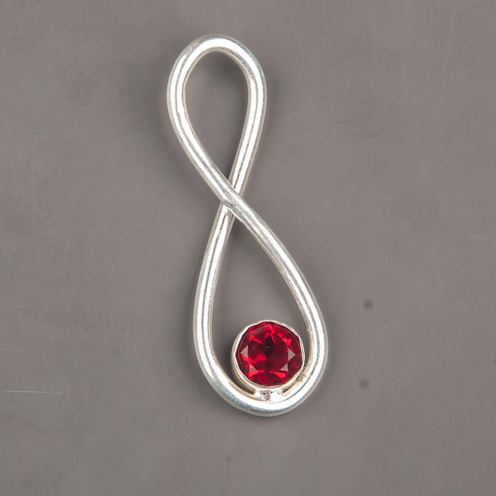 

Pink Rubellite Gemstone 925 Sterling Silver Jewelry Handmade Gift Pendant 1.66 PP-20-10