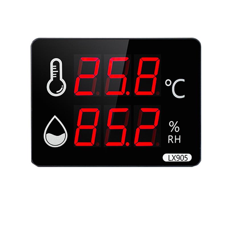 Termometru digital Higrometru de cameră cu ecran LED Contor de temperatură pentru umiditatea casei