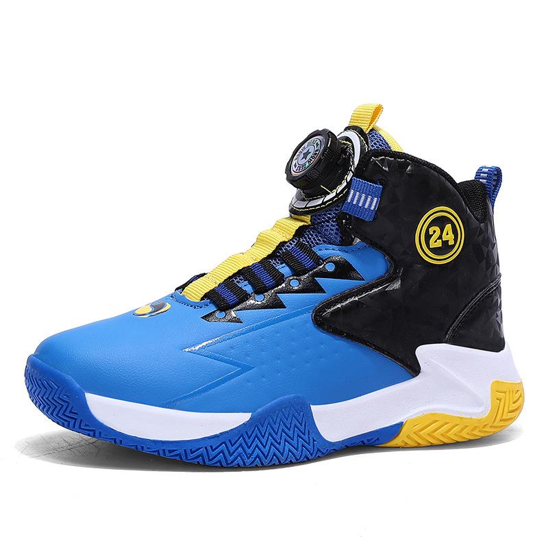Middle and large children, primary school students, outdoor children's basketball shoes, men's new 2025 boys' sports shoes, sneakers, autumn and wint