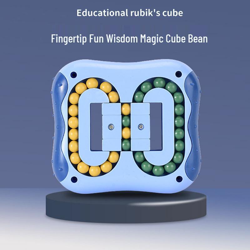 Magic Bean Gyroscope: Rotating Puzzle Toy for Kids