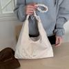 Korean Style Bow Tote Bag Large Capacity Women Handbag Sweet Polka Dot Shoulder Bag  Spicy Girl