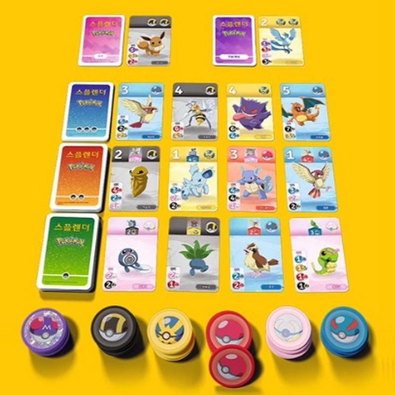 Настольная игра PoKéMoN Splendor — супер милая стратегическая игра для детей и взрослых 1 set