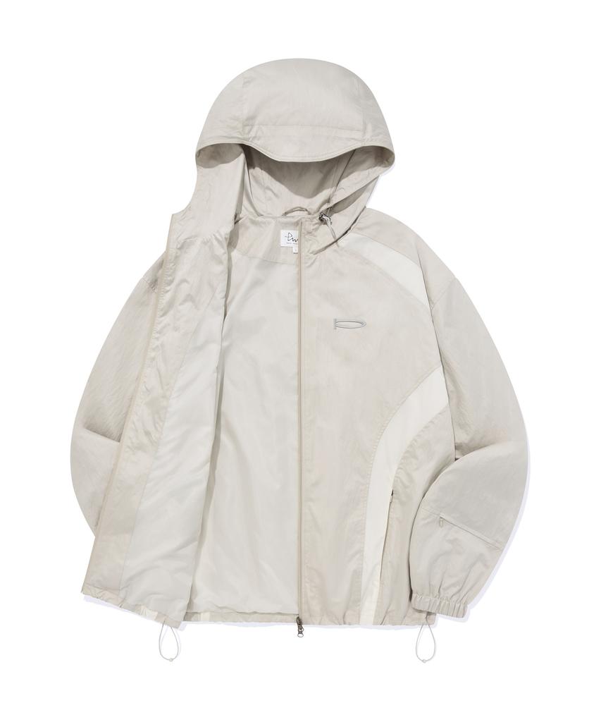 Physical Department Curve Windbreaker_Ivory