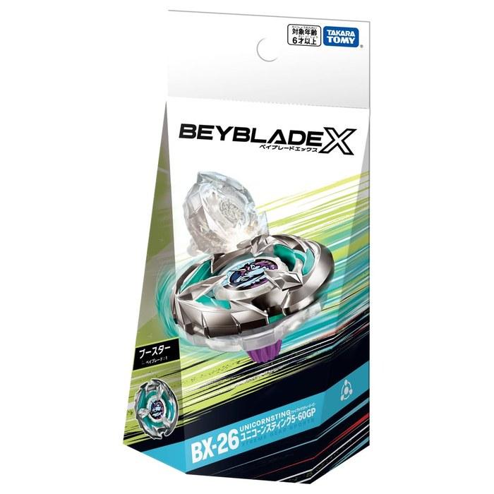 BEYBLADE X BX-26 Booster Unicorn Sting 5-60GP, No Grip