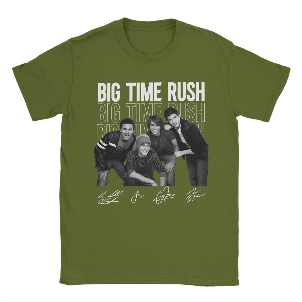 Humor Big Time Rush Country Music Tour 2025 Tshirt For Men Crewneck Cotton T Shirt Short Sleeve Tee Shirt Summer Clothes