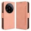 For Xiaomi 14 Ultra Case with Multiple Card Holders TPU Interior Protective PU Leather Cover