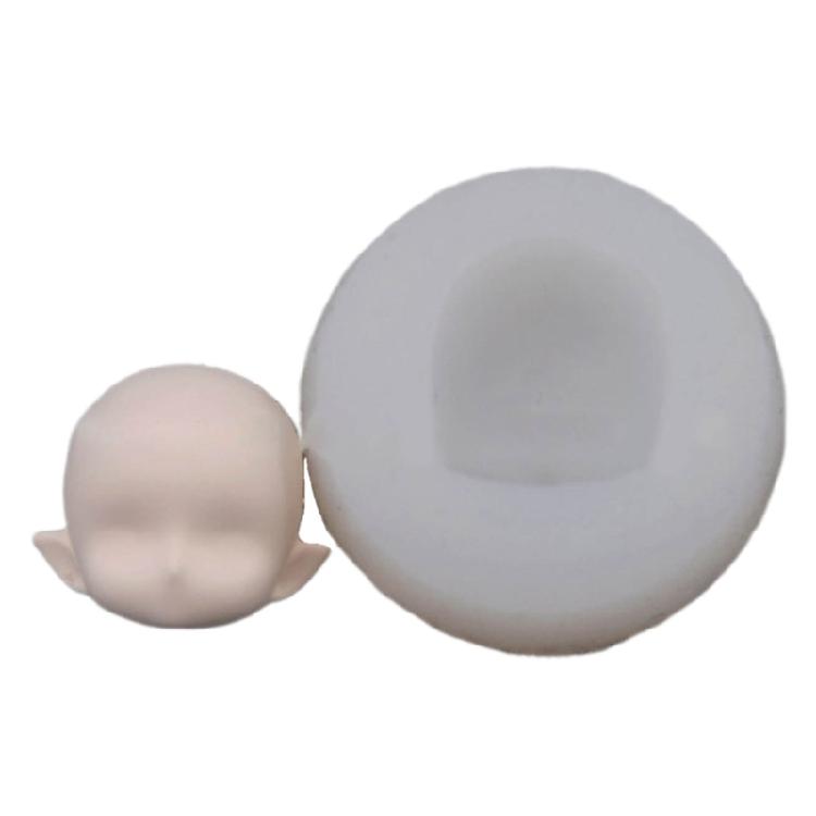 Baby Head Mould Clay Resin Mould for Making Cake Fondant Decorations