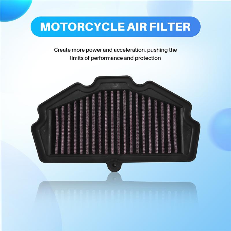 Motorcycle Air Cleaner Filter For Kawasaki VERSYS 650 2015- NINJA 650 KLE650 Z650 VULCAN 650 S 15-19-M53K