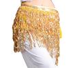 Belly Dance Waist Chain Costume Dance Hip Scarf Shiny Hula Stage Show Accessories Belly Dance Skirt Decorative Waist Chain