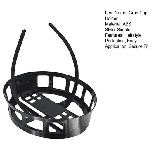Graduation Cap Holder Detachable Securely Fixes Cap Headband Graduation Cap Prevents Slipping Shifting Fixing Accessory