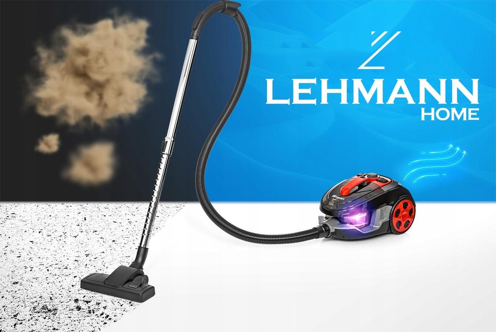 Lehmann Typhoon 4000W Cyclone Hepa Zakloze Stofzuiger Met Turboborstel