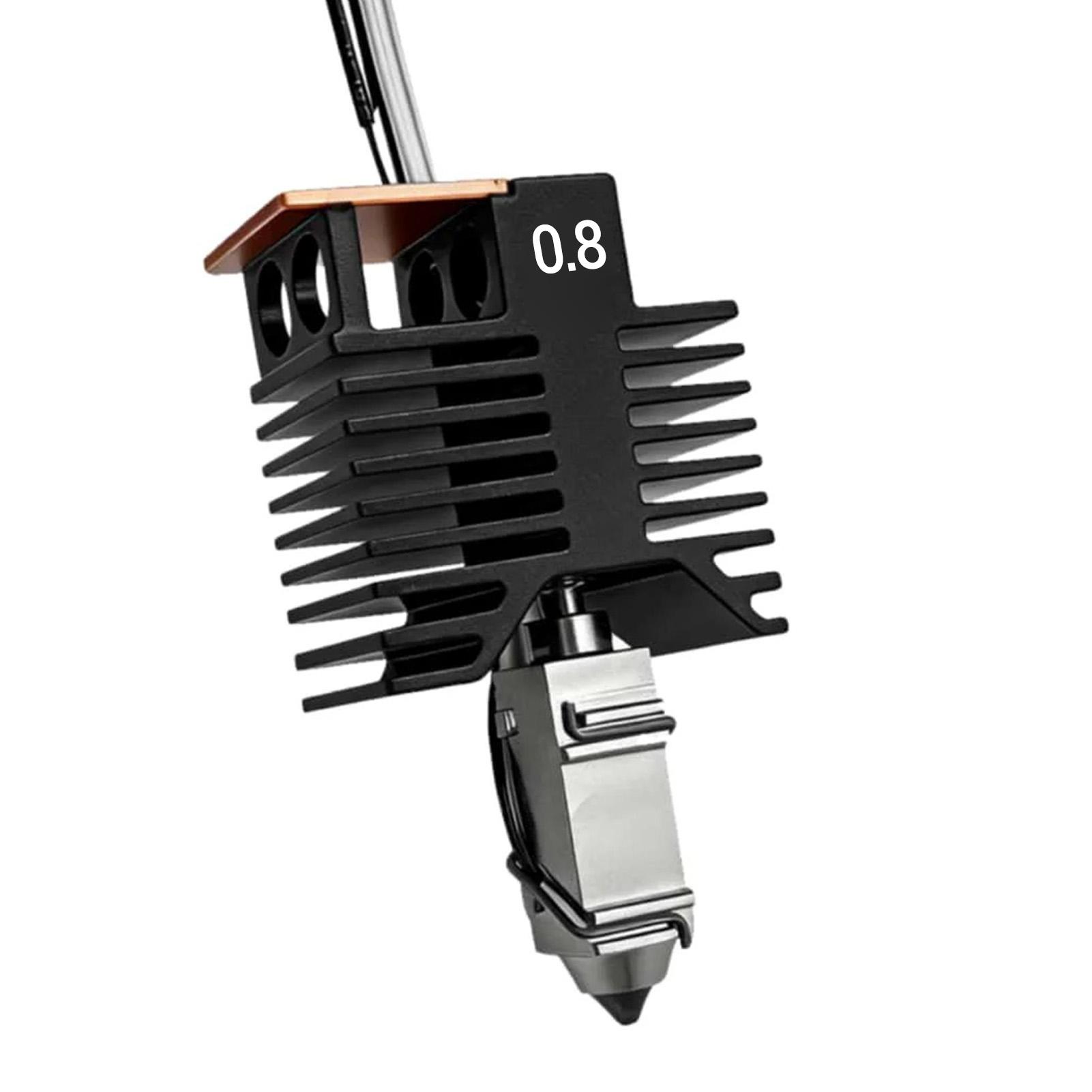 

Hotend Kit Replacement for Snapmaker U1 3D Printer 0.8mm Nozzle 48W Ceramic Heating High Flow Hot End