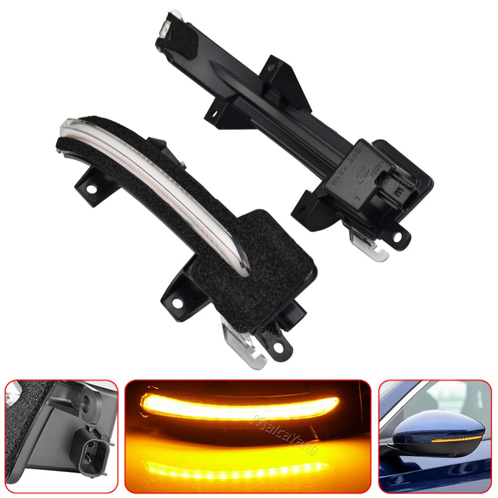 

2PCS For Civic 11th - FE / FL LED Dynamic Side Mirror Turn Signal Light Indicator Sequential Lamps Car Accessories Crystal Lens