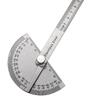 180 Graders Gradvinkelmätare Metalllinjal Vinkelmätare Rostfritt Stål Vinkelmätare Vinkelmätare Vinkelsökare Goniometer Vinkelöverförare