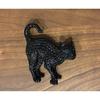 Vintage Black Cat Brooch