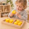 Simulated Vegetable Ornaments 6Pcs Artificial Corn Slices Set, Realistic Fake Props, Decor Creative for Farmhouse Kitchen Home Decoration Decorative