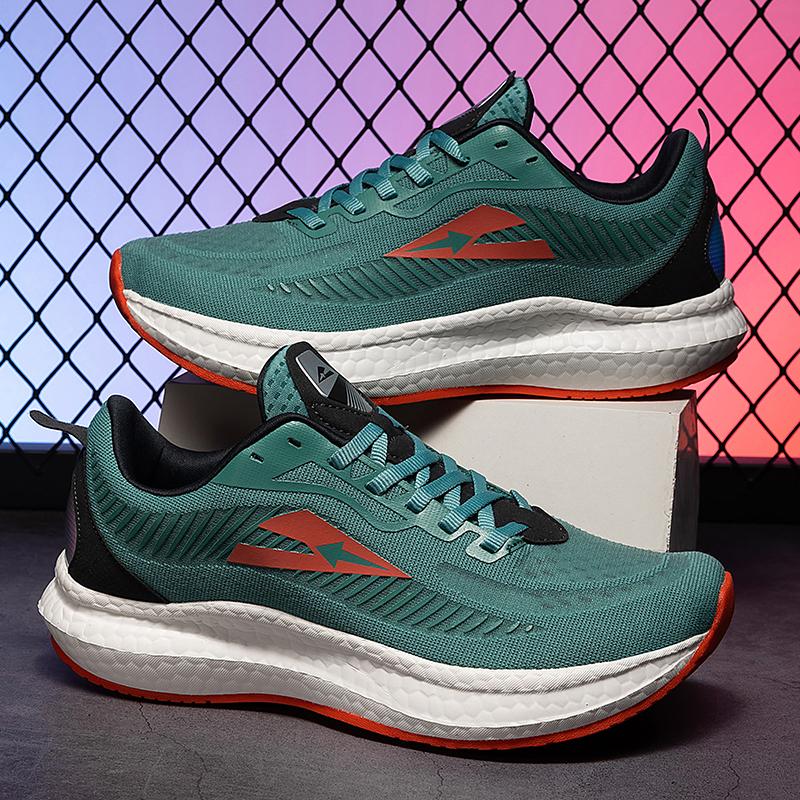 Fashion Trail Running Shoes Non-slip Wear-resistant Thick Sole Breathable Men Women Outdoor Sports Shoes Female Casual Breathable Joggin