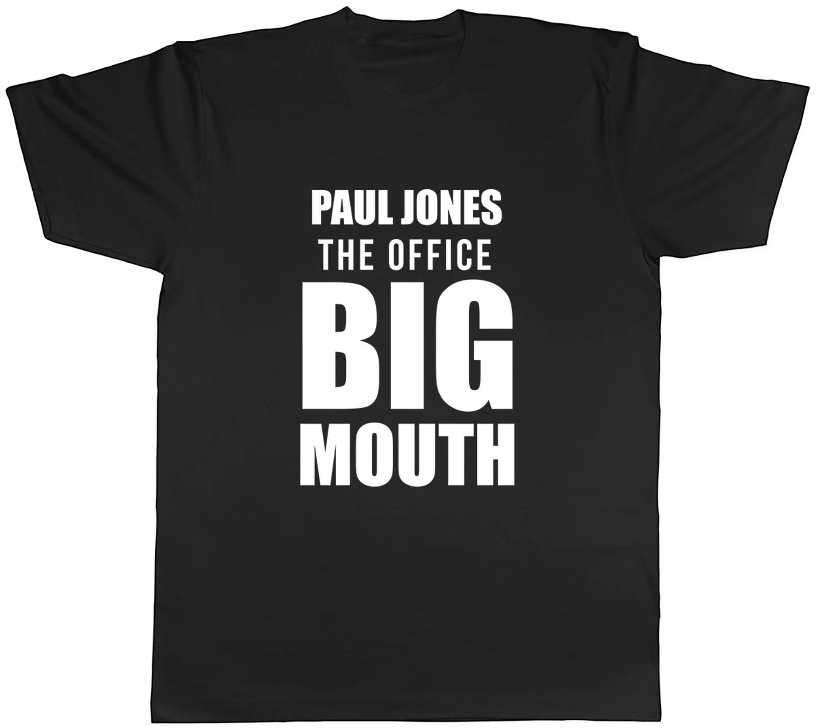 Personalised The Office Big Mouth Mens Unisex T-Shirt Tee XXXL
