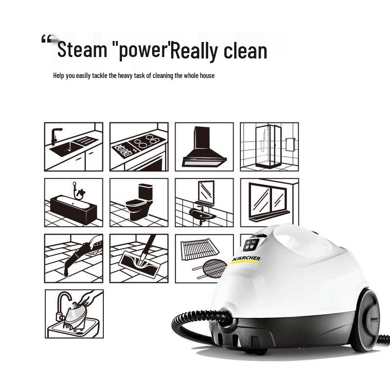 Karcher SC2 Multi-functional Steam Mop CN plug (adapter included)