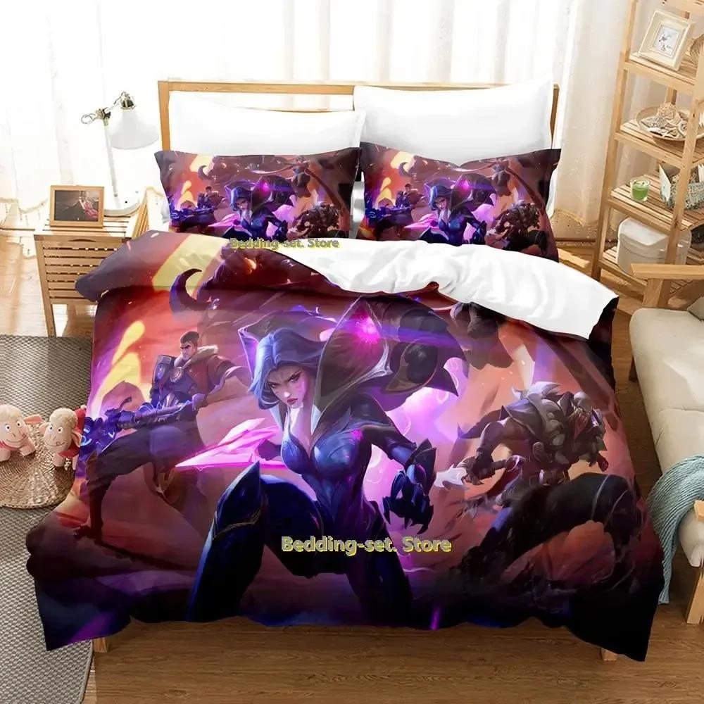 Cool Kai Sa Bedding Set Single Twin Full Queen King Size Bed Set Adult Kid Bedroom Duvetcover Sets Anime parure de lit Bed