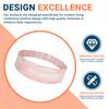 Sweat Absorbing Headband Moisture Wicking Exercise Quick Dry Non Slip Sports Headwear with Soft Knit Fabric for Running Yoga Fitness