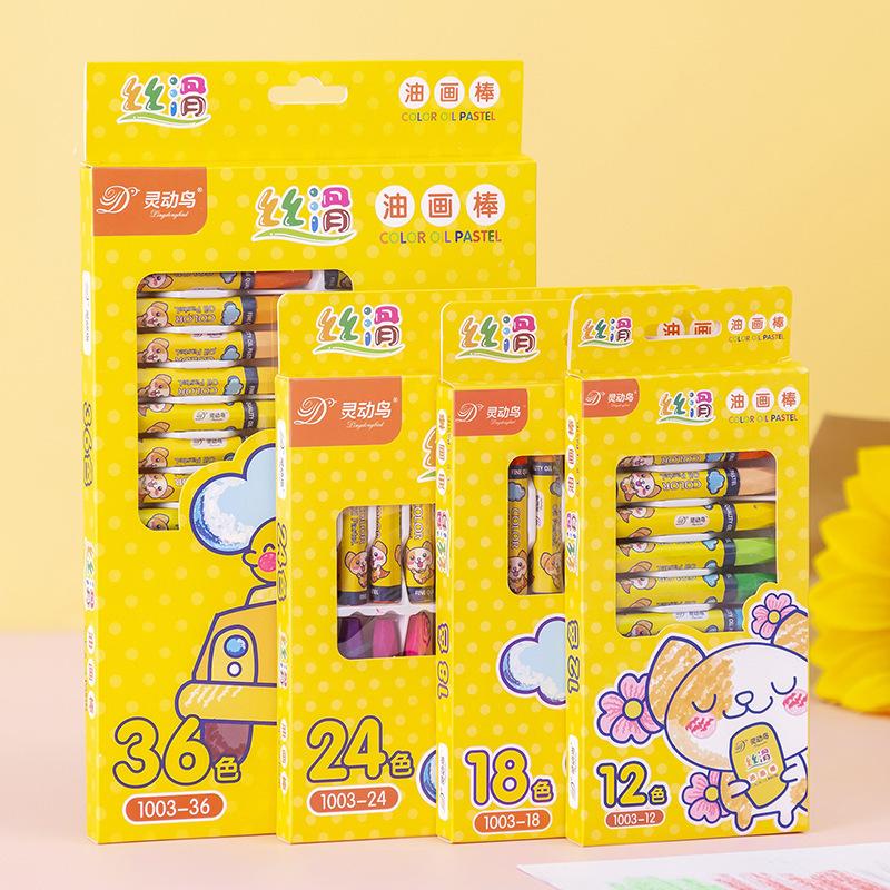 12/18/24/36 Colors Crayons,Washable and Erasable Color Crayons for Kids, Children's Crayon Painting Tools School Office Supplies