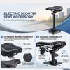 Seat Saddle Fit for MAX G30 Electric Scooter Adjustable Height Double Damping Electric Scooter Seat Attachment Replacement Accessories