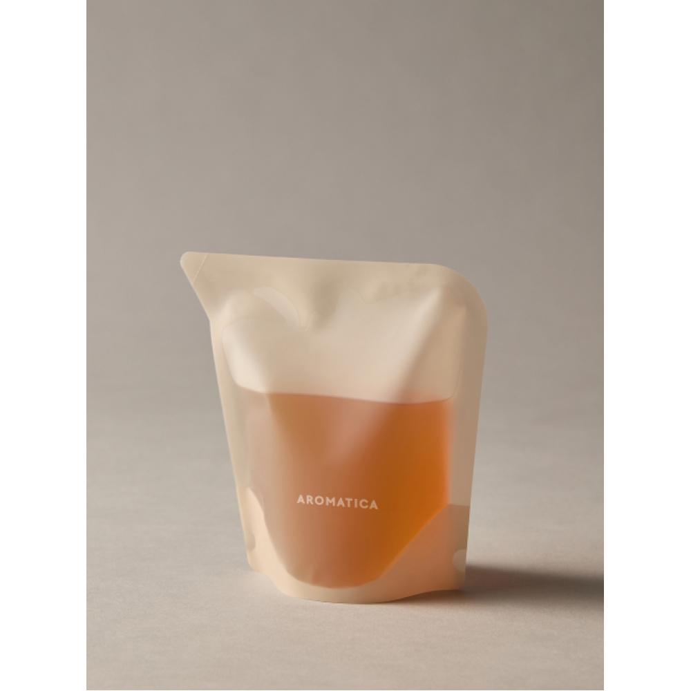 AROMATICA Цветочный аромат Гель для душа Embrace Нероли Пачули 300 мл Сменный блок NONE