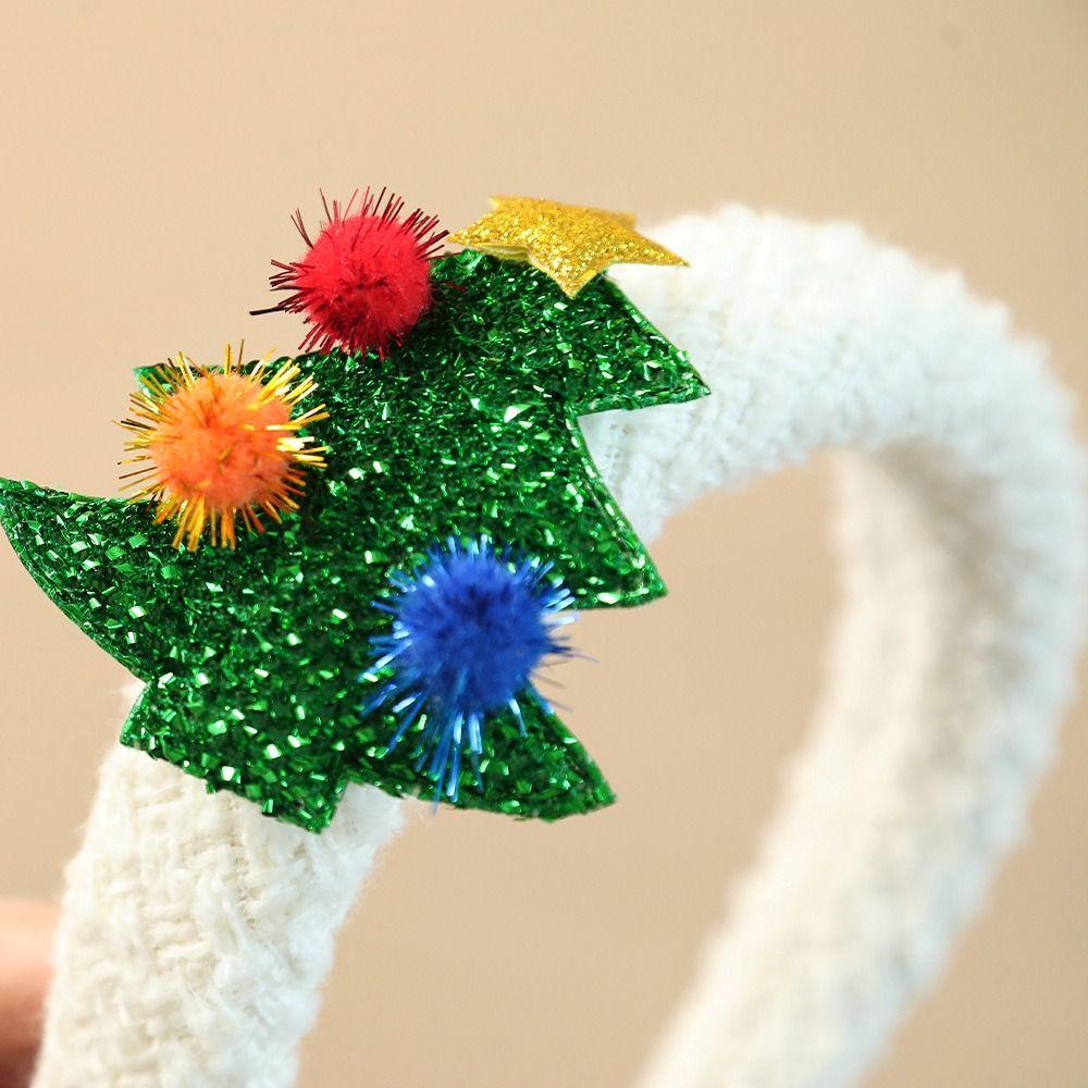 Merry Chritmas Santa Claus Hair Hoop Xmas Antler Hair Hoop Christmas Headband  Costume Prop