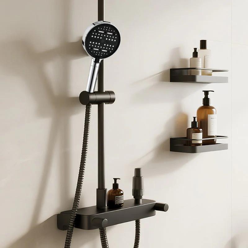 Κεφαλή Ντους με Ενίσχυση Πίεσης 6 Λειτουργιών Πολυλειτουργική Ρυθμιζόμενη Μεγάλη Κεφαλή Ντους Ντους Μασάζ Αξεσουάρ Μπάνιου