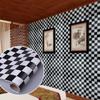 10M Self-adhesive PVC Mosaic Wallpaper Moisture-proof Waterproof Bathroom Kitchen Background Refurbished Tile Wall Stickers