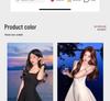 Yellow Petite Waist Spaghetti Strap Dress - Women's Slimming Spring/Summer 2026 Style
